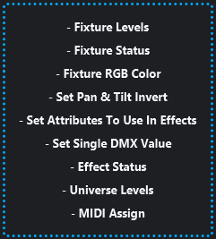 Extra overview windows